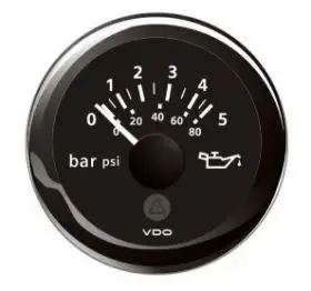 Indicatore Pressione Olio Motore VDO Viewline 52mm