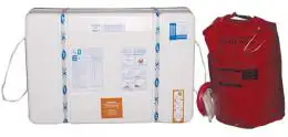 Zattera Eurovinil Syntesy ISO 9650 Italia + Grab Bag ABS