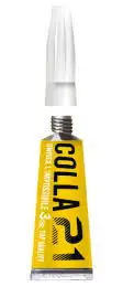 Adesivo Cianoacrilato Colla21 3gr Liquida