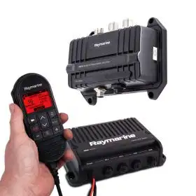 VHF Raymarine Ray90 Black Box con Raymarine AIS 700