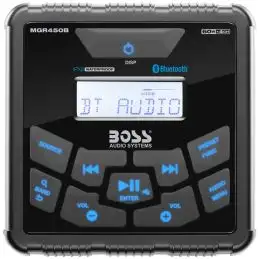 Stereo Marino da cruscotto Boss Marine MGR450B quadrato