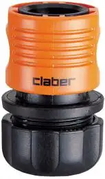 Raccordo da 19mm con Aquastop Claber
