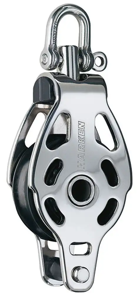 Blocco SS da 75 mm con staffa inferiore e girevole