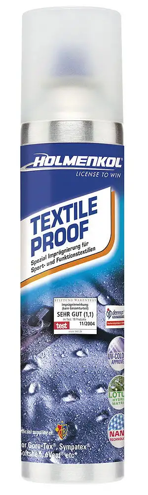 Holmenkol Textilproof spray impermeabilizzante