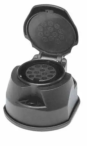 Presa 12 V a 13 poli