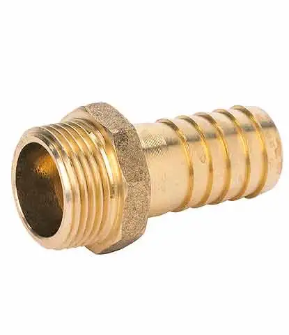 Ugello per tubo flessibile in ottone