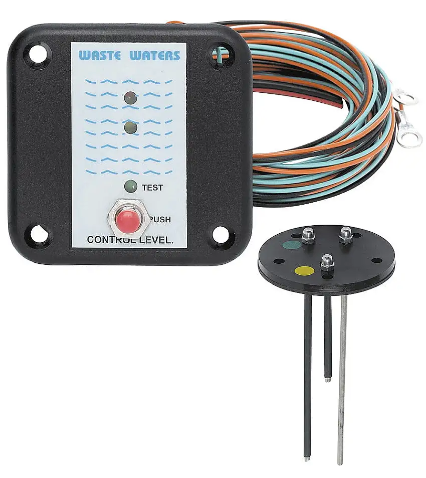 Sonda serbatoio feci + display