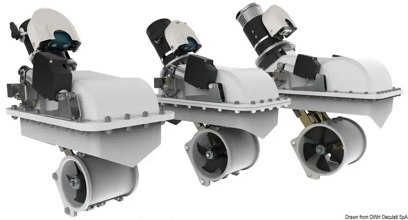 Thruster retraibili basculanti LEWMAR