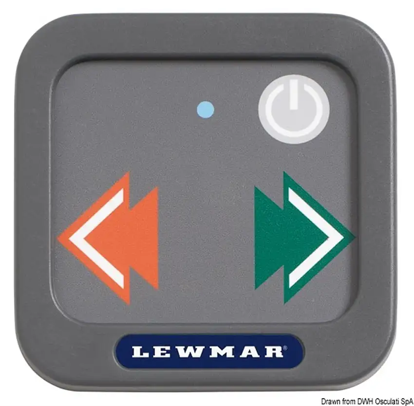 Pannello thruster swing Lewmar