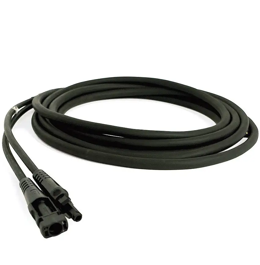 Cavo per moduli solari 5m con spina MC4 e terminale aperto