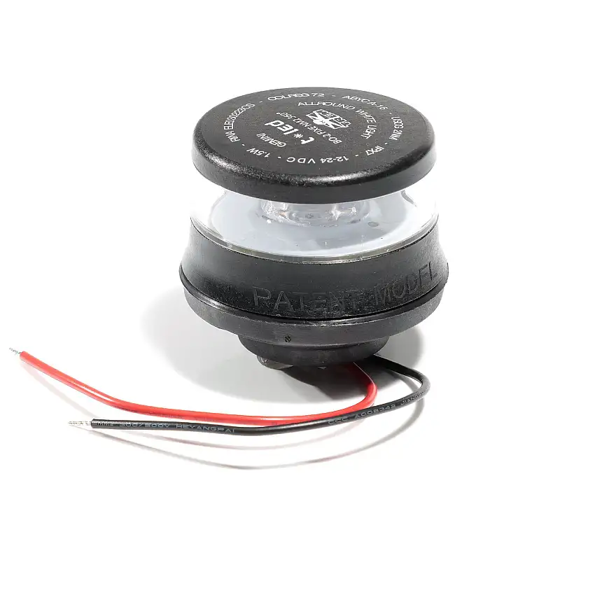 LED 360° luce rotante piatta