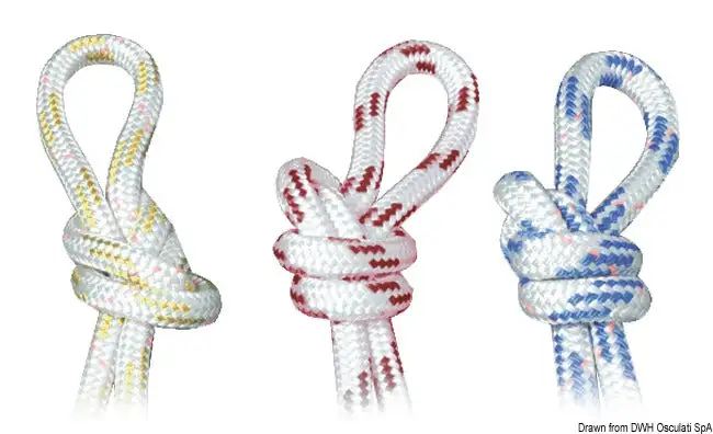 Treccia Dyneema mm 3 rossa