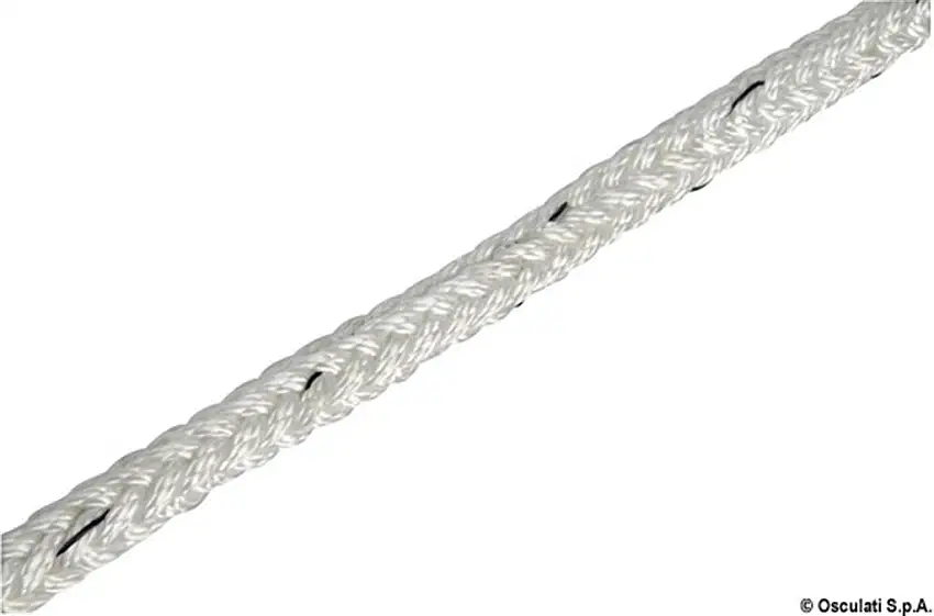 Treccia ROUND LINE mm12 bianca