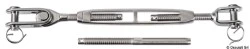 Tenditore sartiame cannula aperta 1/4" cavo 3 mm - Osculati [0718301]