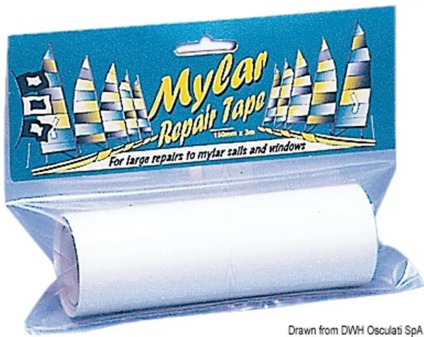 Nastro trasparente Mylar 150 mm x 3 m
