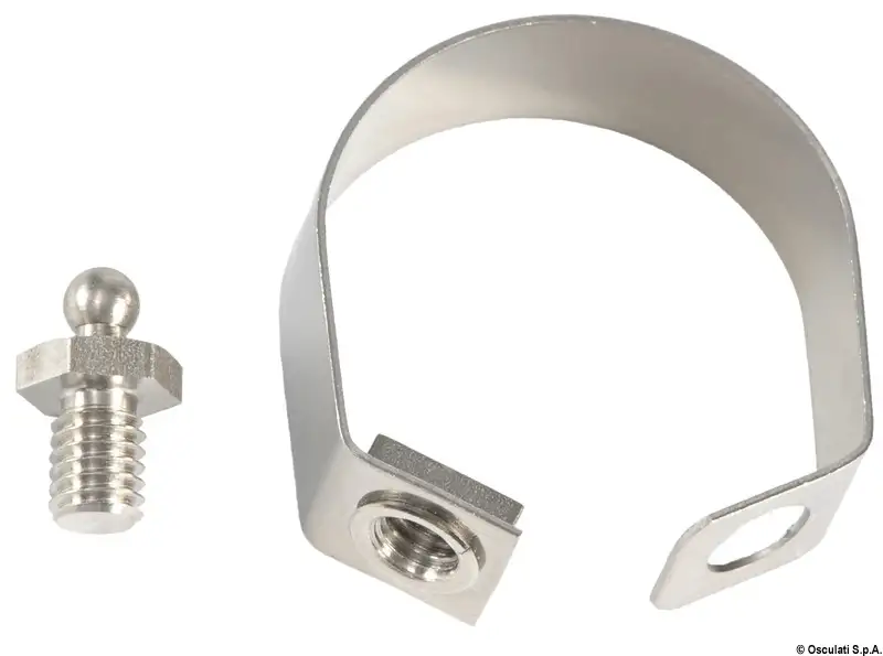 10.445.25 Osculati Fascette in acciaio inox 25 mm per bottoni Loxx Pezzi PZ 1 Osculati