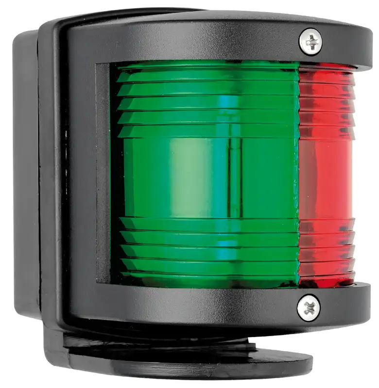 11.416.05 Fanale U77 rosso/verde/nero basetta posteriore Osculati