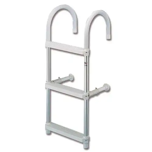 SCALETTA CURVA 18 ALLUMINIO 3 GRADINI