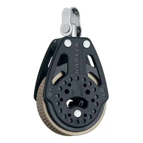BOZZELLO CARBO RATCHET POWER 3 SINGOLO GIREVOLE PULEGGIA TITANIUM MM.57
