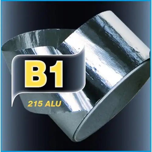 PROFILATO GRIGIO BUTILICO ALLUMINATO B1 0,6X50MMX10MT