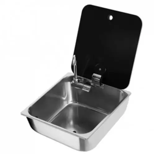 LAVELLO INOX 320X350MM A SCOMPARSA