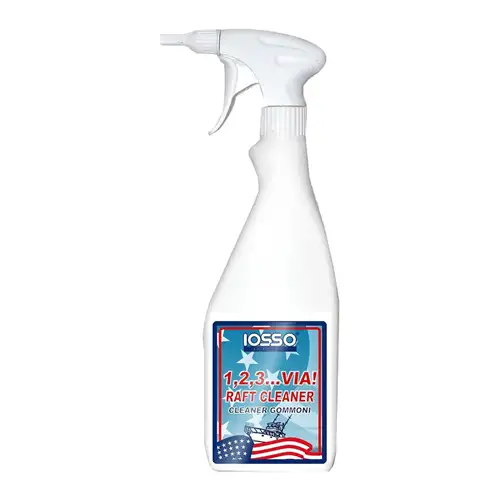 DETERGENTE 1,2,3 VIA! RAFT CLEANER IOSSO PER TENDER E GOMMONI 750ML