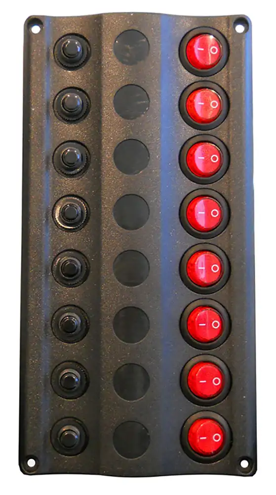 A.A.A. World-Wide Pannello Elettrico 8 Interrutori