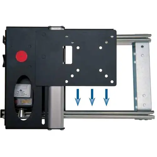 SUPPORTO PORTATELEVISORE LATERALE SCORREVOLE 12538 DX ABBASSABILE