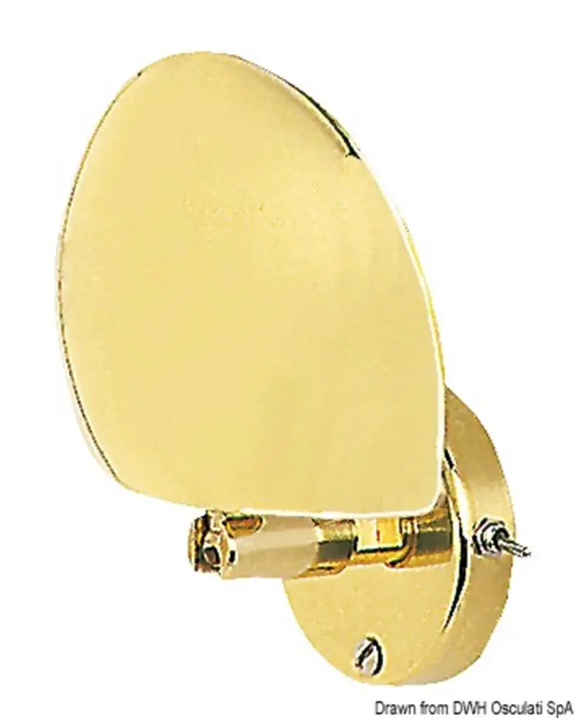 Applique ottone 12V10W