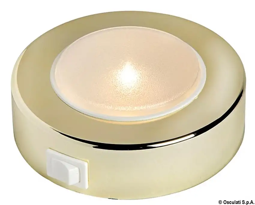 Plafoniera Sun 10 LED Abs dorata