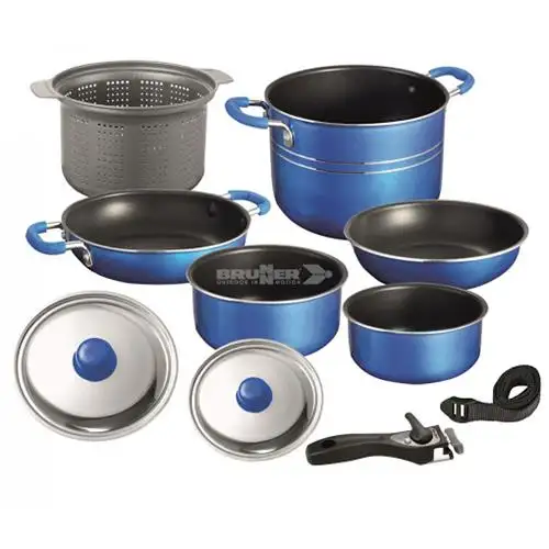POPOTE SET DI PENTOLE SKIPPER 9+1Pz 08006009N