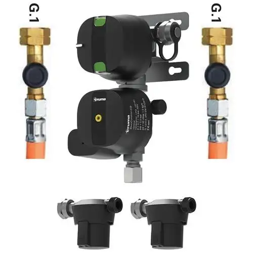 SECURITY PACK2 DUOCONTROL CS VERTICALE NEW + 2 GAS FILTER + 2 TUBI AP450