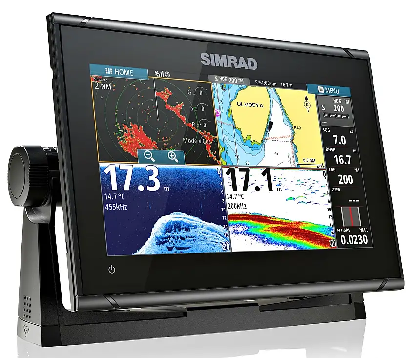 NAVICO GO9 CON TRASDUTTORE 83/200-455/80