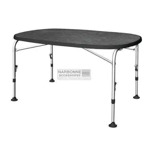 TAVOLO ALLUMINIO PIEGHEVOLE SUPERB 4P 132 X 90