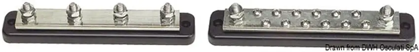 Terminali Bus Bar 12 x 5 mm