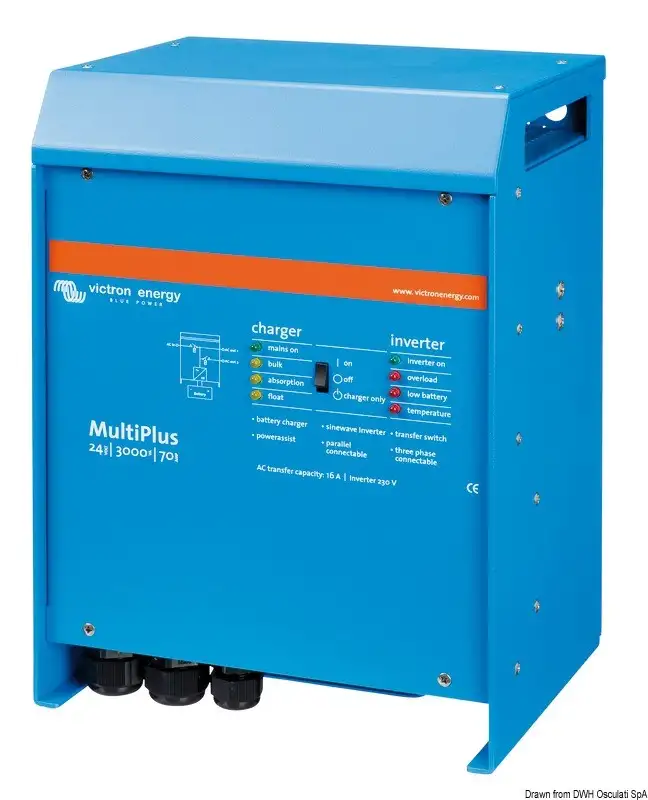 Sistema combinato VICTRON MULTIPLUS - Caricabatteria + Inverter