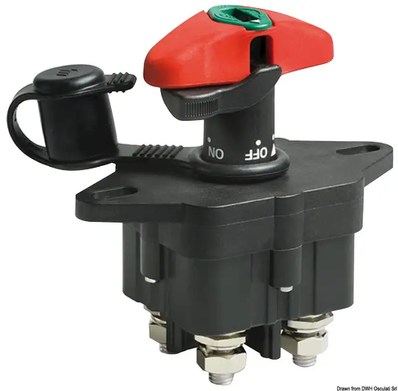 Staccabatteria bipolare LITTELFUSE® con chiave