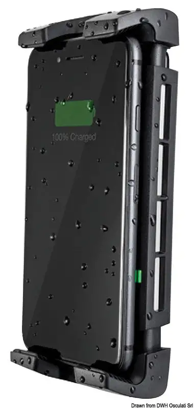 Portacellulare con Caricabatterie wireless stagno ROKK ACTIVE