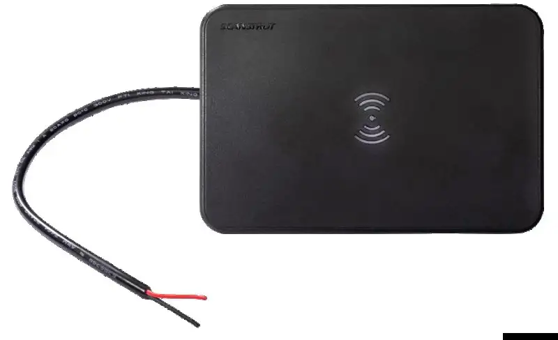 Caricabatteria stagno ROKK wireless SUB con integrated charging invisibile - 3 coil 15 W