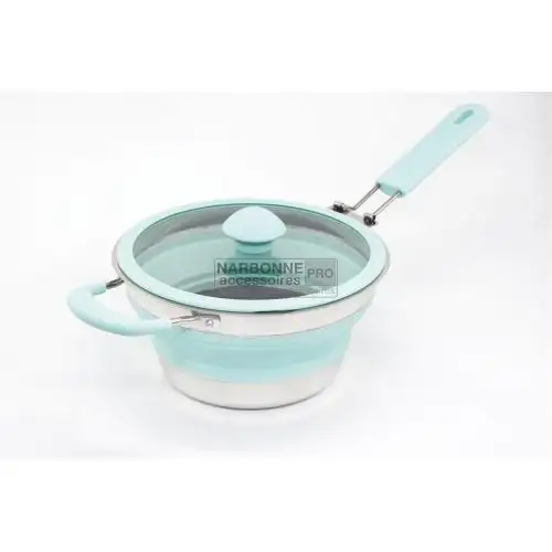 CASSERUOLA PIEGHEVOLE IN SILICONE 20CM