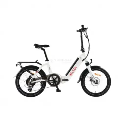 BICICLETTA ELETTRICA PIEGHEVOLE CONFORT PLUS 20P BIANCA