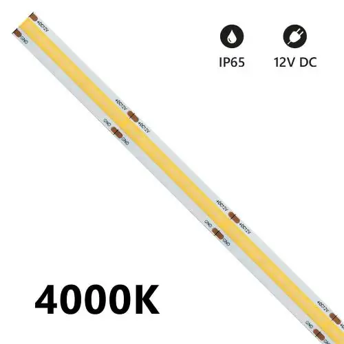 STRISCIA LED 12V 15W 5MT 4000K 1400LM