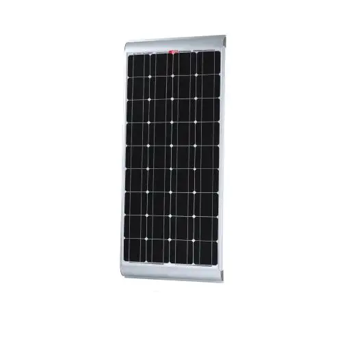 PANNELLO SOLARE MONOCRISTALLINO 100W SOLENERGY SLIM SUPPORTI INTEGRATI