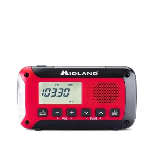 RADIO DI EMERGENZA ER250 CON BLUE TOOTH E TORCIA
