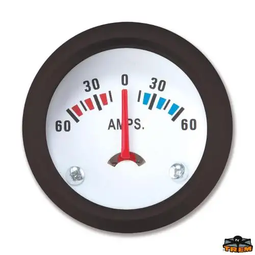 AMPEROMETRO ECO LINE INCASSO 52 MM BIANCO