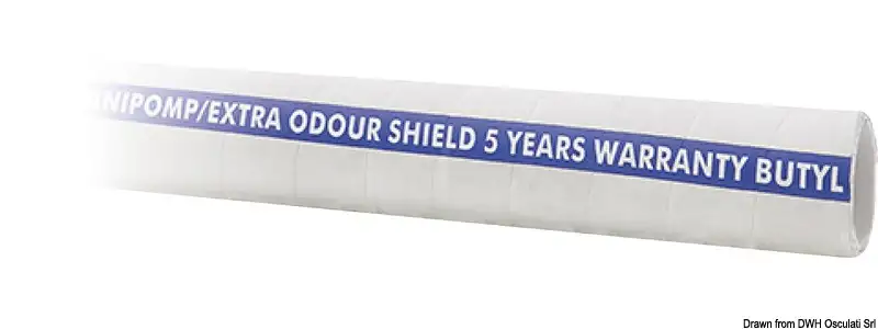 Tubo anti odore W.C da 19mm bobina da 40 MT - Osculati [1801119]