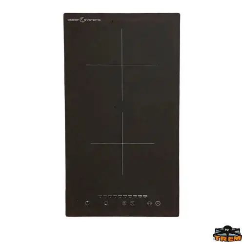 PIANO COTTURA ELETTRICO A INDUZIONE CON 2 PIASTRE 1200+1600W