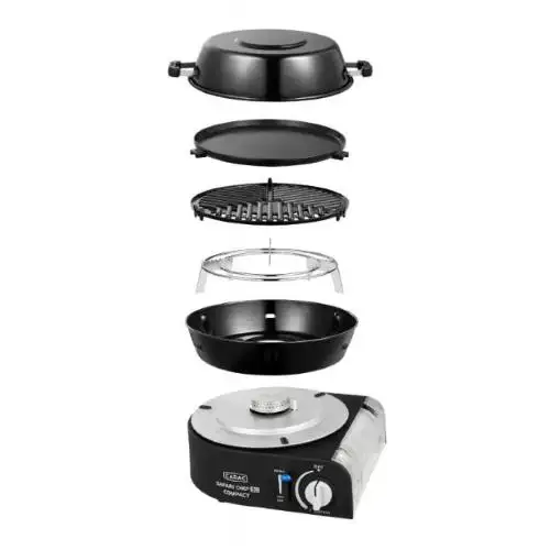 SAFARI CHEF 30 COMPACT 30MBAR 6525L1-10-UN CADAC PER CARTUCCE 227GR
