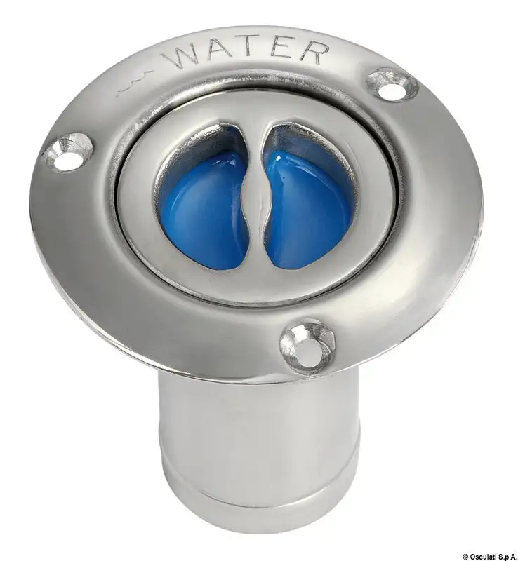 Tappo inox imbarco Water 80 mm