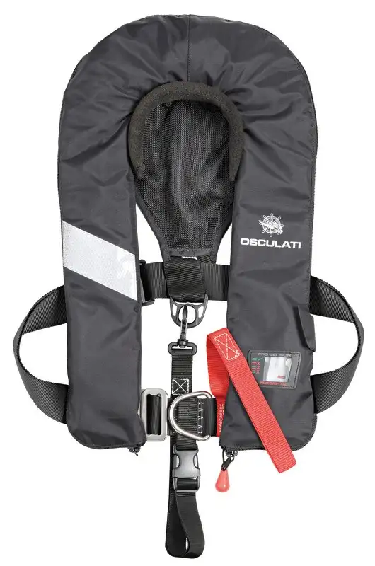 Salvagente autogonfiabile Sail Pro 180 N (omologato EN ISO 12402-3)